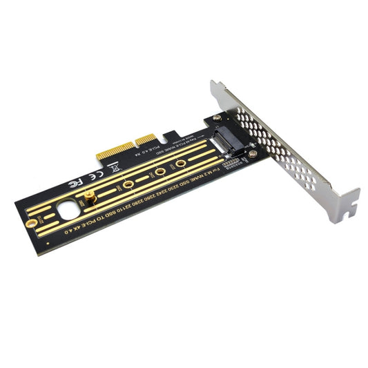 2pcs M.2 Riser Card NVMe SSD to PCI-E X4 4.0 GEN4(Black) by buy2fix