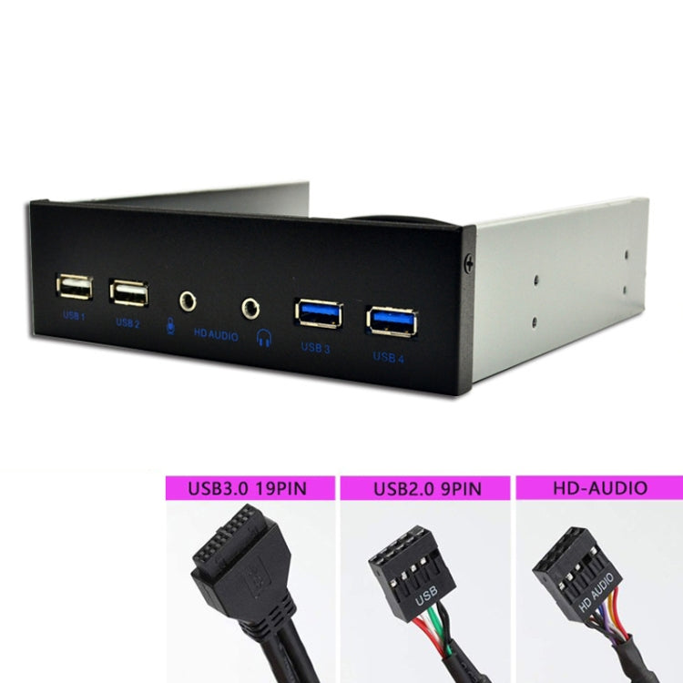 2 x USB 3.0+2 x USB2.0+ HD-AUDIO Desktop PC Case Internal Front Panel by buy2fix