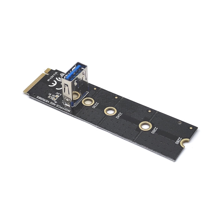 M.2 NVME To USB 3.0 PCI-E Expansion Card Adapter for Graphics Card(Blackboard) by buy2fix
