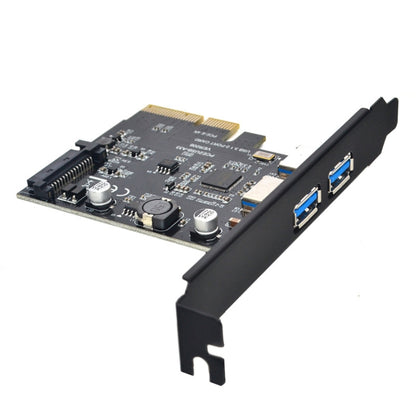 USB3.2 Expansion Card GEN2 Type-A Port ASMedia ASM3142 Transfer 10Gbps(Black) by buy2fix