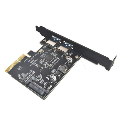 USB3.2 Expansion Card GEN2 Type-A Port ASMedia ASM3142 Transfer 10Gbps(Black) by buy2fix