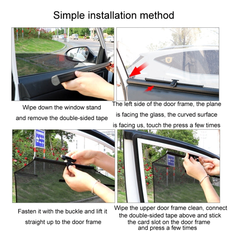 Automobile Automatic Lift Glass Window Sunshade, Specification: Right Window by buy2fix