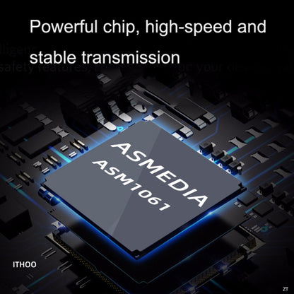 PCI-E to SATA3.0+M2 NGFF Expansion Card 6G Hard Disk Transfer Card(Black) by buy2fix