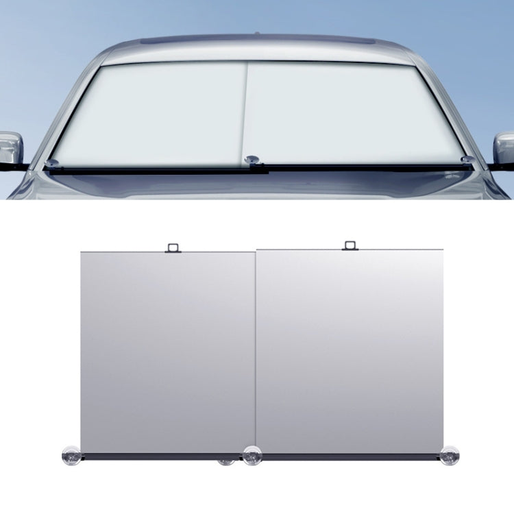 70-135cm Car Front Windshield Retractable Sun Protection Sunshade Curtain by buy2fix