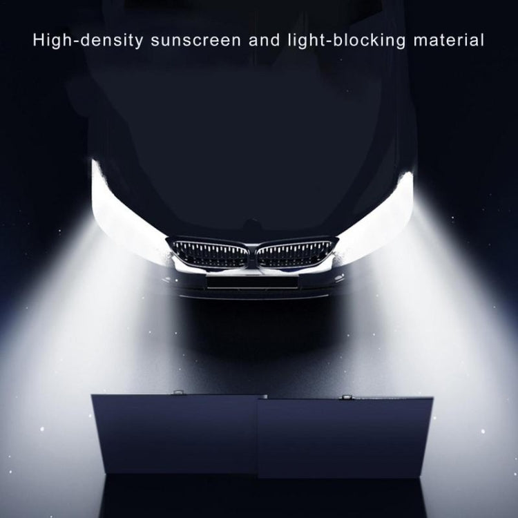 70-135cm Car Front Windshield Retractable Sun Protection Sunshade Curtain by buy2fix
