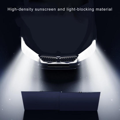 70-135cm Car Front Windshield Retractable Sun Protection Sunshade Curtain by buy2fix