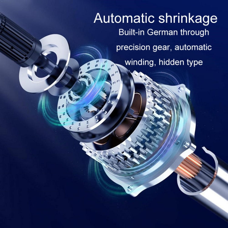 70-135cm+ 4 Mesh Side Curtain Car Front Windshield Retractable Sun Protection Sunshade Curtain by buy2fix