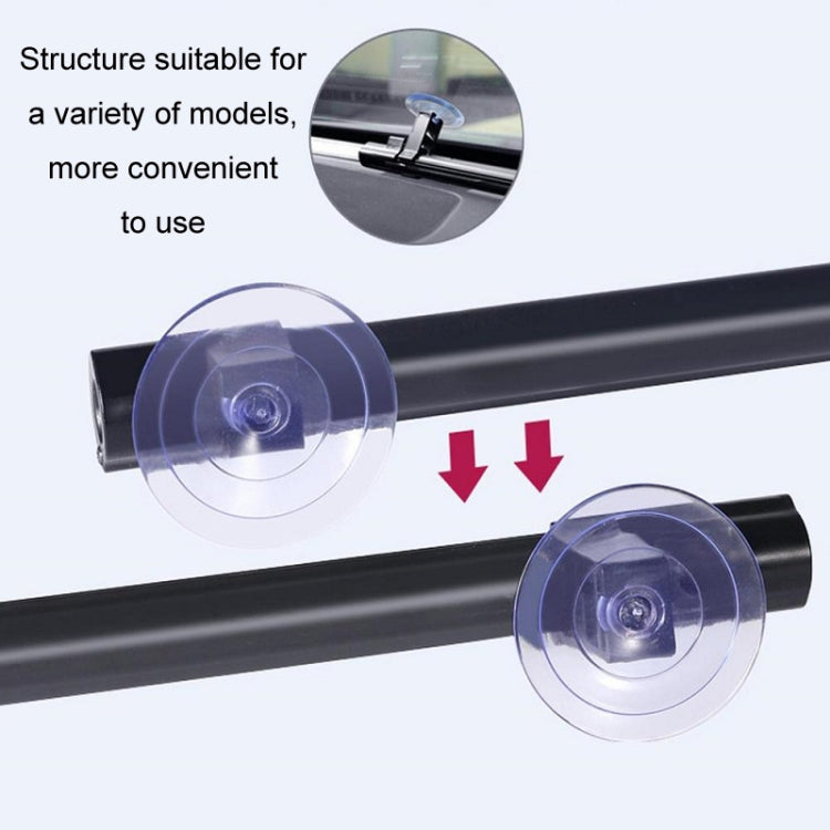 70-135cm+ 4 Mesh Side Curtain Car Front Windshield Retractable Sun Protection Sunshade Curtain by buy2fix