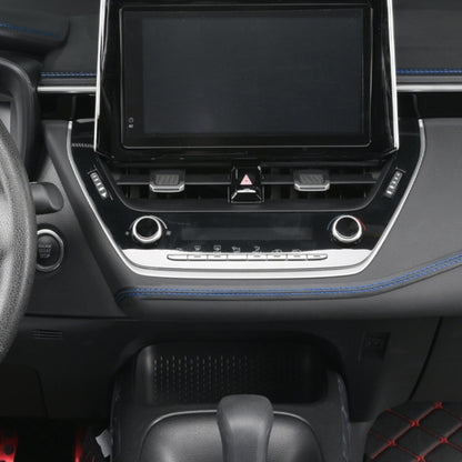 8m Car Center Console Interior Modification Leather Gap Strip(Black Beige) by buy2fix