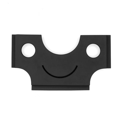 Car Multi-functional Adhesive Bill Card Holder, Color: Smile Black by buy2fix