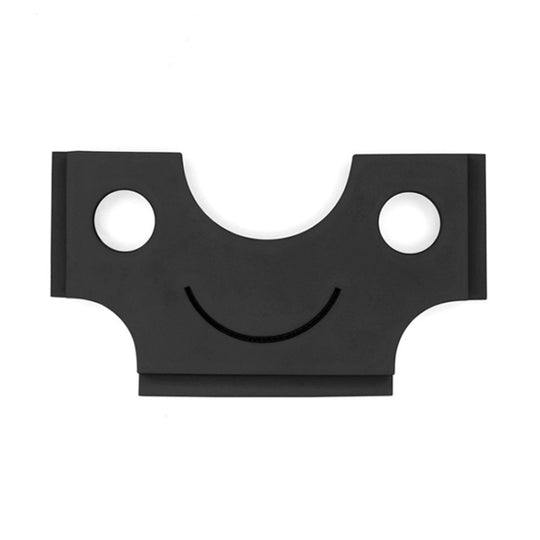 Car Multi-functional Adhesive Bill Card Holder, Color: Smile Black
