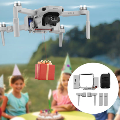 For DJI MINI 2/Mavic Mini/Mini SE Airdrop System Fishing Bait Wedding Ring Deliver Life Rescue Throw Thrower by buy2fix