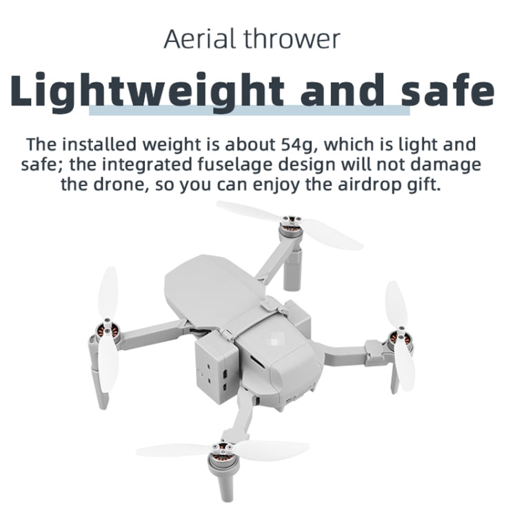 For DJI MINI 2/Mavic Mini/Mini SE Airdrop System Fishing Bait Wedding Ring Deliver Life Rescue Throw Thrower by buy2fix