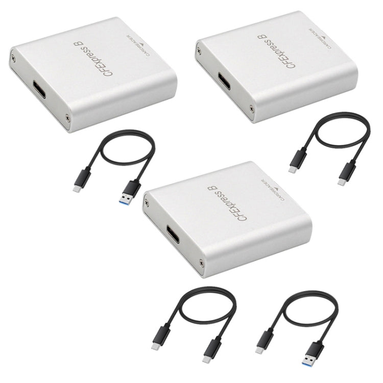 10G High Speed USB3.2 Z6/Z7 1DX3 Wiring CFEXPRESS Card Reader With A-C Line by buy2fix