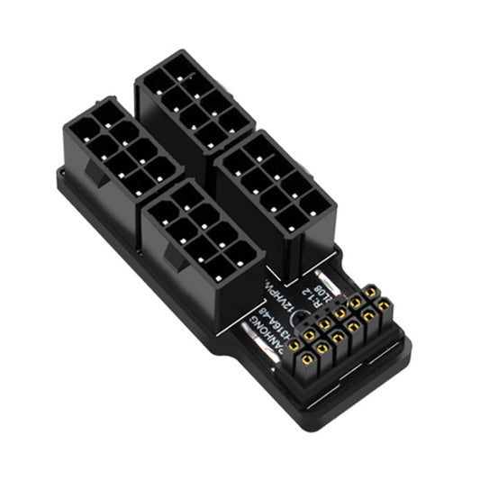 A Model ATX3.0 12VHPWR 12+4P 600W 180 Degree Power Steering Connector by buy2fix