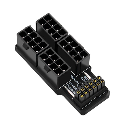 Un modèle ATX3.0 12VHPWR 12+4P 600W Connecteur de direction assistée à 180 degrés
