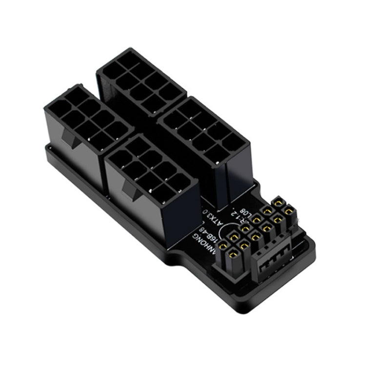 B Model ATX3.0 12VHPWR 12+4P 600W 180 Degree Power Steering Connector by buy2fix