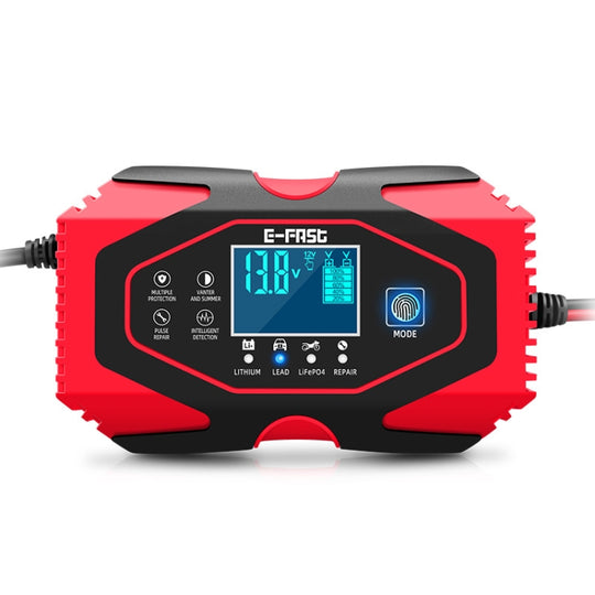 E-FAST 12V/24V Car Starter Motorcycle Lithium Battery Charger(AU Plug)