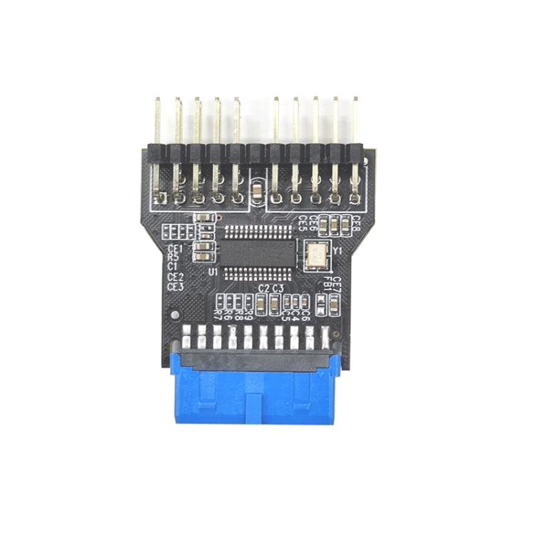 USB3.0 19Pin to Dual 9Pin Connectors Header Female 1 to 2 Male Board 9-Pin USB 2.0 HUB by buy2fix
