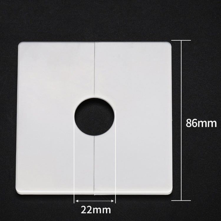 Square Hole Decoration Cover Wall Hole Plug, Style: 2.2cm Hole White - Furniture Accessories by buy2fix | Online Shopping UK | buy2fix