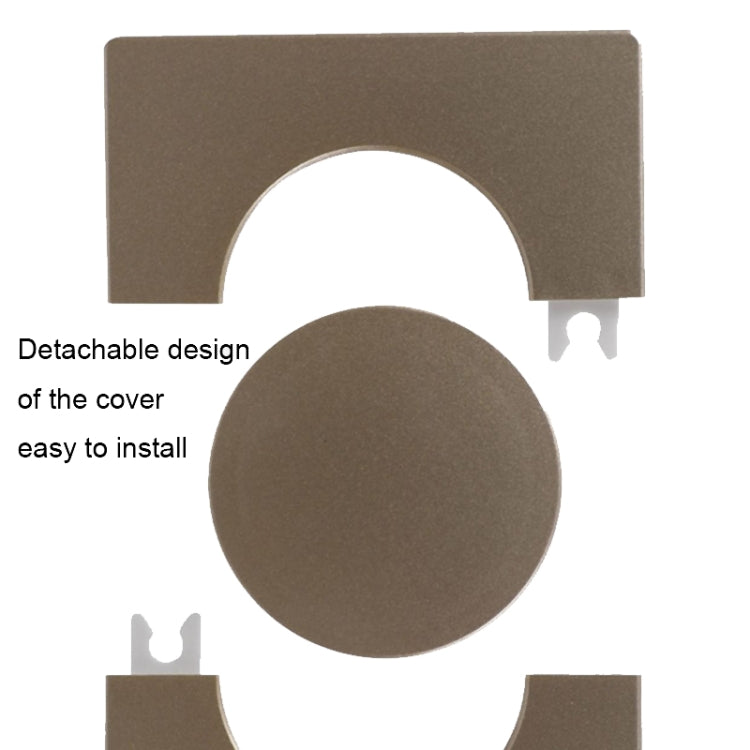 Square Hole Decoration Cover Wall Hole Plug, Style: 2.2cm Hole White - Furniture Accessories by buy2fix | Online Shopping UK | buy2fix