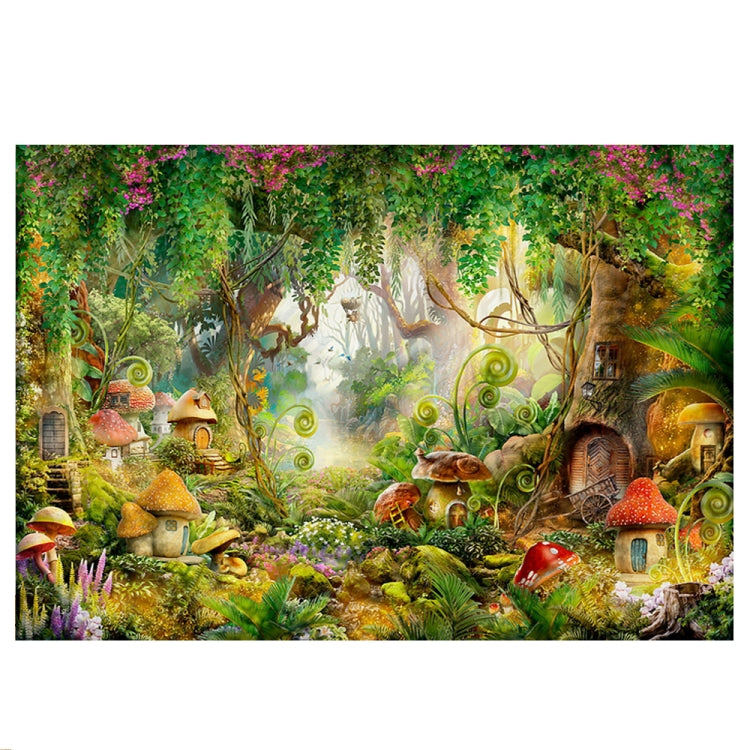 150 X 210cm Fantasy Forest Photography Background Cloth Cartoon Kids Party Decoration Backdrop(4197) by buy2fix