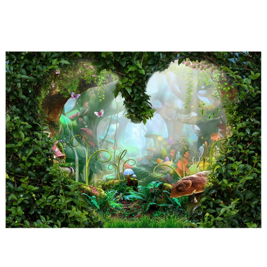 150 X 210cm Fantasy Forest Photography Background Cloth Cartoon Kids Party Decoration Backdrop(6359) by buy2fix