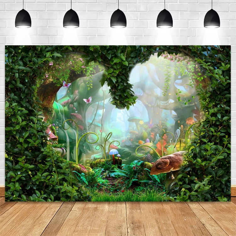 150 X 210cm Fantasy Forest Photography Background Cloth Cartoon Kids Party Decoration Backdrop(6359) by buy2fix