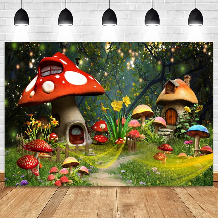 150 X 210cm Fantasy Forest Photography Background Cloth Cartoon Kids Party Decoration Backdrop(6364) by buy2fix