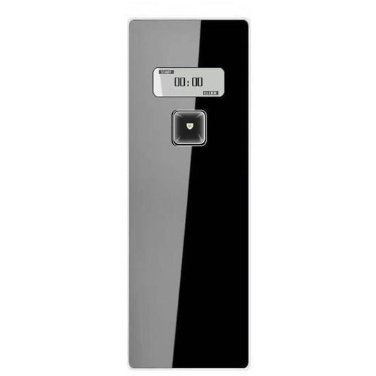 Anti-Corrosion Stainless Steel Panel LCD Digital Display Intelligent Automatic Fragrance Sprayer(Black Titanium) - Air Purifiers & Accessories by buy2fix | Online Shopping UK | buy2fix