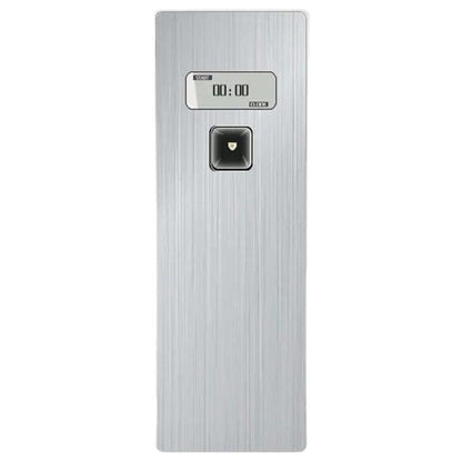Anti-Corrosion Stainless Steel Panel LCD Digital Display Intelligent Automatic Fragrance Sprayer(Brushed) - Air Purifiers & Accessories by buy2fix | Online Shopping UK | buy2fix