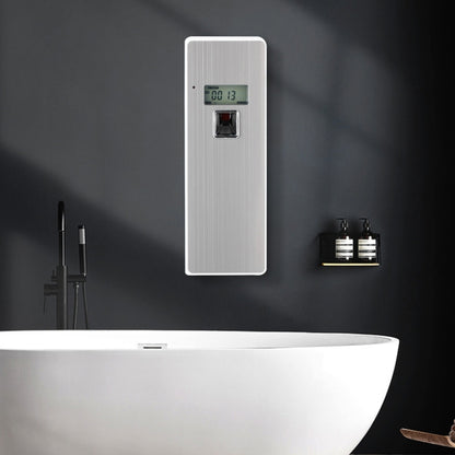 Anti-Corrosion Stainless Steel Panel LCD Digital Display Intelligent Automatic Fragrance Sprayer(Black Titanium) - Air Purifiers & Accessories by buy2fix | Online Shopping UK | buy2fix