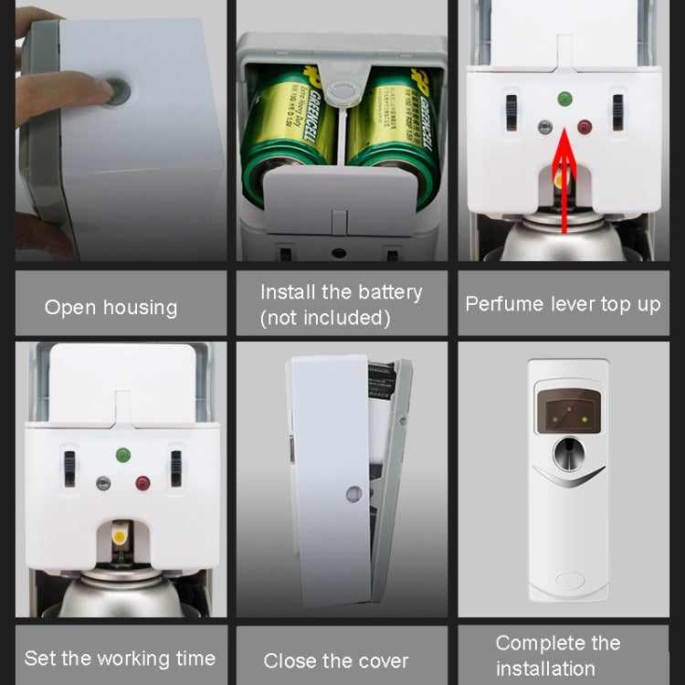 Light Automatic Spray Machine Small Space Aromatherapy Machine(White) - Air Purifiers & Accessories by buy2fix | Online Shopping UK | buy2fix