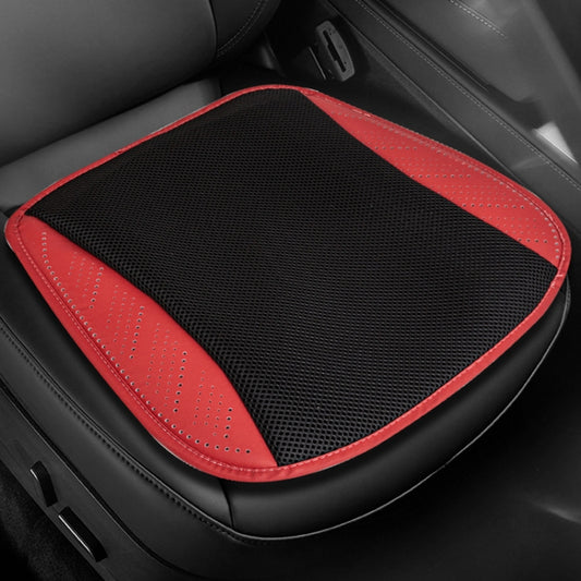 Multifunctional USB Fan Ventilation Heat Dissipation Car Seat Cushion(Red) by buy2fix