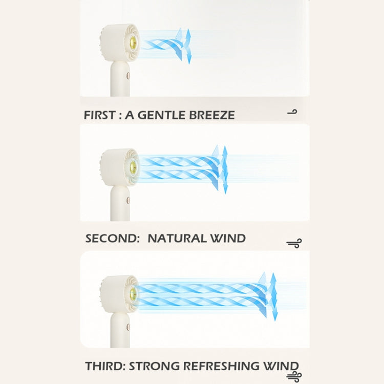 Hand Holds Small Fan Portable Mini Pocket Fan, Style: Blue Duck by buy2fix