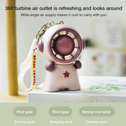 Astronaut Doll Pendant Keychain Fan(White) by buy2fix