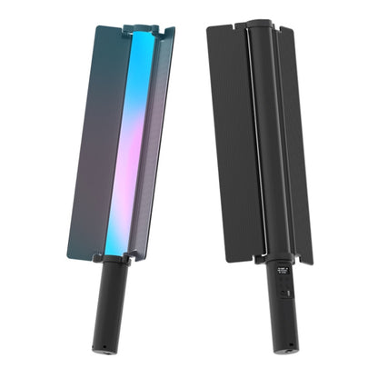 24W 72 LEDs Handheld Full-color RGB Stick Light Photography Light with Barndoor by buy2fix