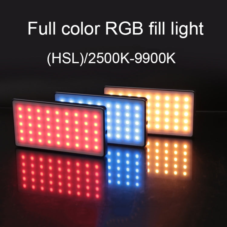 135 LEDs Live Fill Light Handheld Adjustable Photography Light Camera Pocket Light(Full-color RGB) by buy2fix