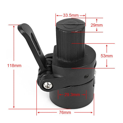 For Xiaomi M365 / Pro Electric Scooter Accessories Folder Assembly(Black) - Accessories & Parts by buy2fix | Online Shopping UK | buy2fix
