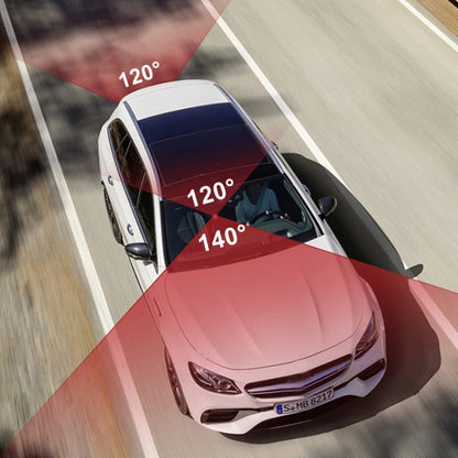 3 Lens Video HD 1080P Multi-Language Driving Recorder - Car DVRs by buy2fix | Online Shopping UK | buy2fix