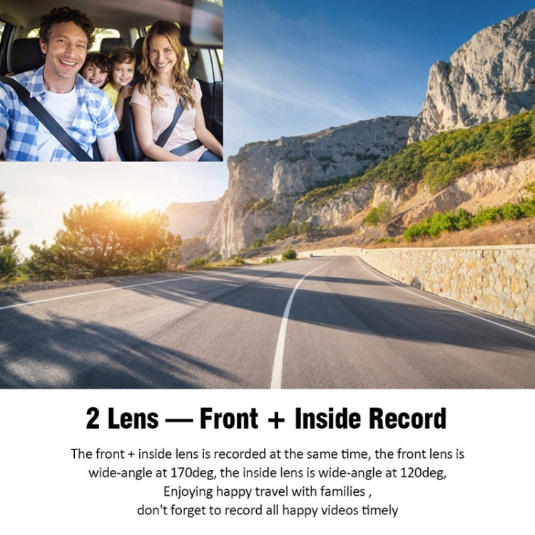 3 Lens Video HD 1080P Multi-Language Driving Recorder - Car DVRs by buy2fix | Online Shopping UK | buy2fix