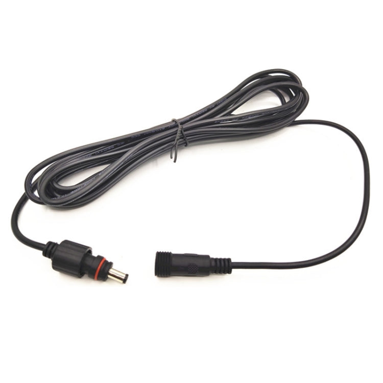 5m 12V/24V Monitoring Universal DC Pump Solar Light Extension Cable(Black) - DIY Cables by buy2fix | Online Shopping UK | buy2fix