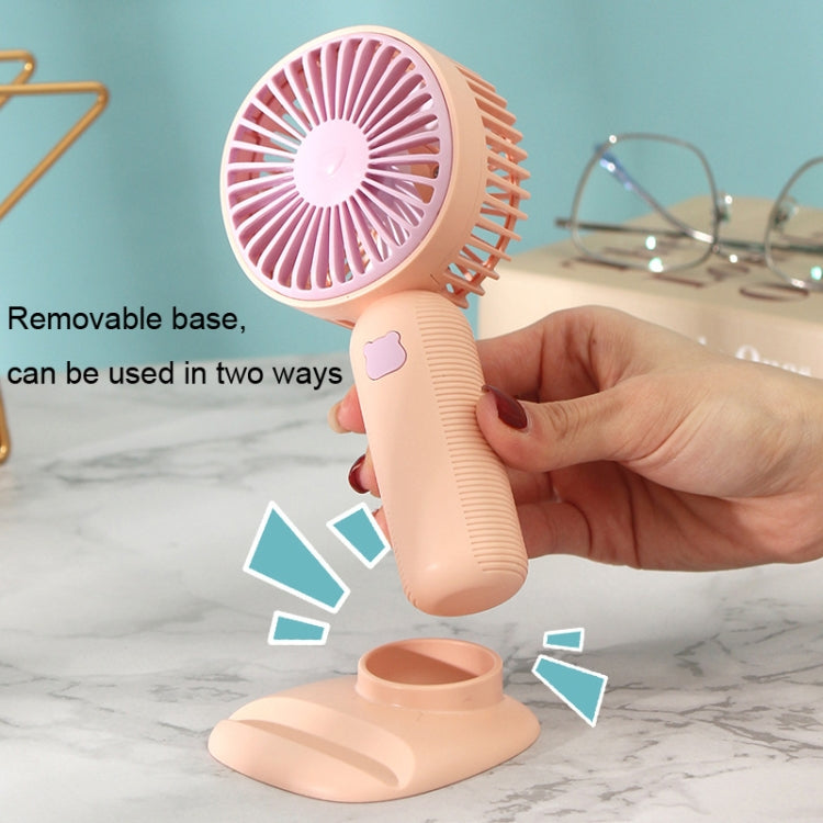 Handheld Small Fan Portable Mini Pocket Fan(Pink) by buy2fix