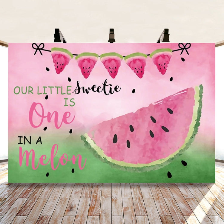 80x120cm Fruit Watermelon Birthday Party Backdrop Photography Decorative Background Props(12010791) by buy2fix