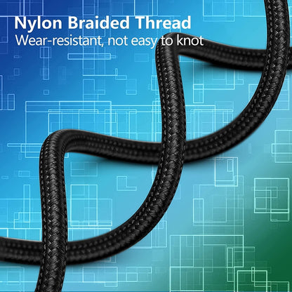 For SteelSeries Arctis 3 5 7 Pro Nylon Weaving Game Headset Cable(Red) by buy2fix