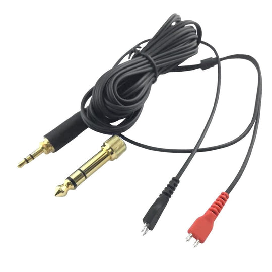 Câble audio pour casque Sennheiser HD25 / HD560 / HD540 / HD480 / HD430 / HD250 (équivalent deux côtés)