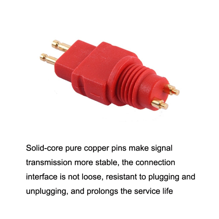 For Sennheiser HD580 / HD600 / HD650 / HD660S Headset Pins(Black) by buy2fix