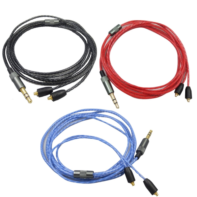 For Shure MMCX / SE215 / SE425 / SE535 / SE846 / UE900 / Waston Headset Cable(Red) by buy2fix