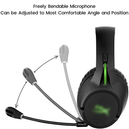 For Kingston / Flight S / Sky Arrow S Gaming Headset Noise Canceling Microphone Headset with Light Microphone(Black) by buy2fix