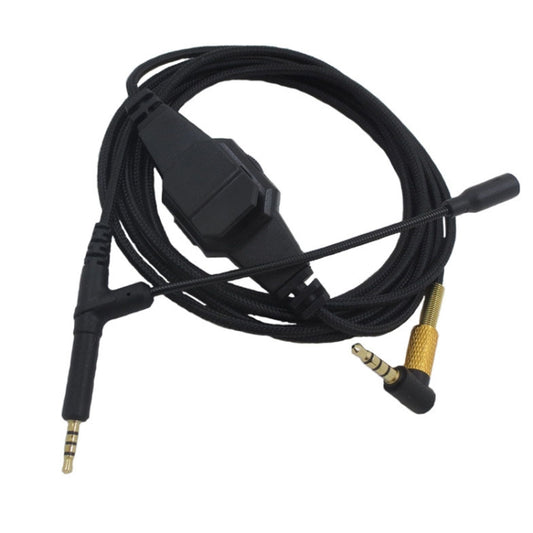 2m For BOSE 700 / QC25 / QC35 / OE2 3.5mm to 2.5mm Gaming Headset Audio Cable(Black) by buy2fix